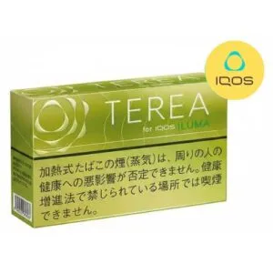 TEREA Bright Menthol Japan pack, crisp orchard menthol sticks