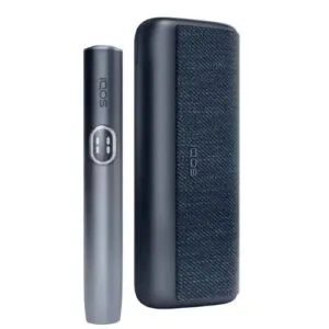 IQOS ILUMA i Prime Black, heated tobacco device for TEREA sticks
