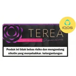 TEREA Dimensions Yugen Indonesia pack, fruity floral tobacco sticks