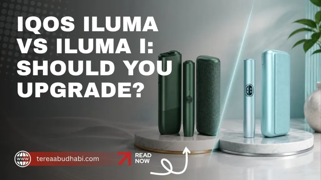 IQOS ILUMA and IQOS ILUMA i devices compared side by side