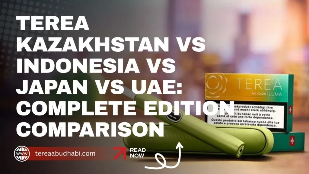 Packs from the UAE, Kazakhstan, Indonesia, Japan and Armenia TEREA editions side by side