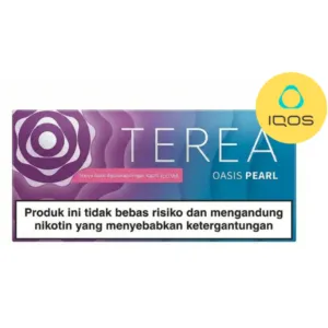 TEREA Oasis Pearl Indonesia pack, creamy tropical capsule sticks