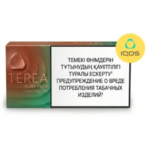 TEREA Ruby Fuse Kazakhstan pack, red berry cooling sticks