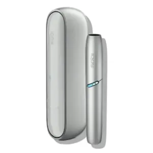 IQOS Originals DUO Silver Device, blade heated tobacco device for HEETS